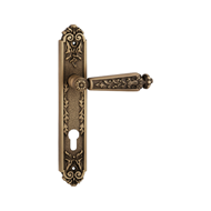 Epoca  Mortise Handle On Plate - Gold P